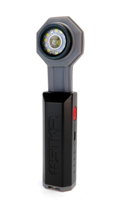 STKR Concepts FLEXIT 4.0 1x 18650 Lithium Rechargeable 1x CREE LED Pocket Light 400 Lumens Black/Grey