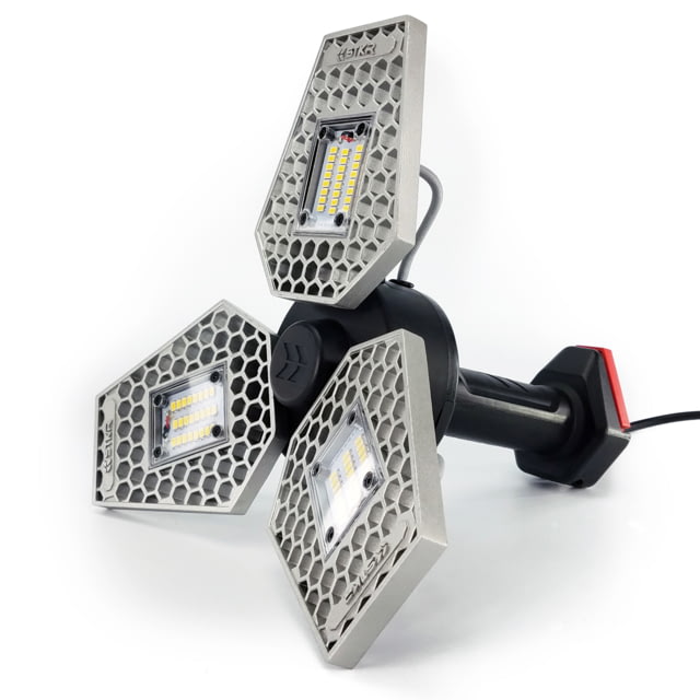STKR Concepts Trilight Shop Light 3000 Lumens W/adjustable Heads