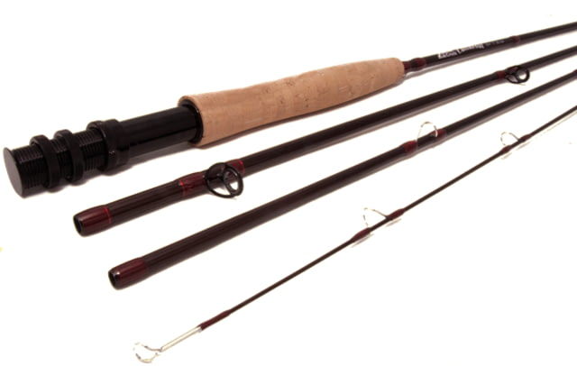 Stone Creek Cutthroat Fly Rod 9ft 6 Wt. Moderate 4 Piece Brown