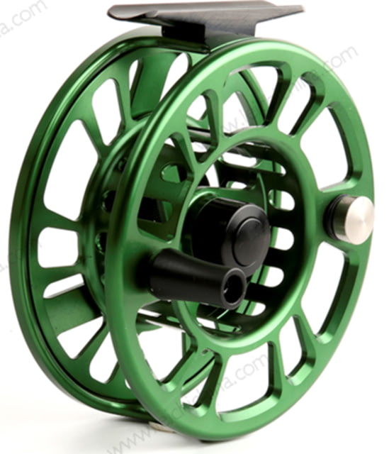 Stone Creek Poudre Series Fly Reel 3/4 wt. 3.9 oz/111 g Machined Aluminum Green