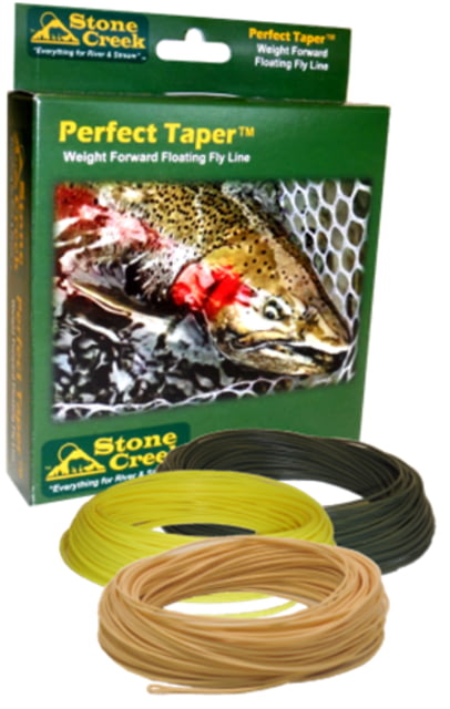 Stone Creek Floating Fly Fishing Line 7 Wt Yellow