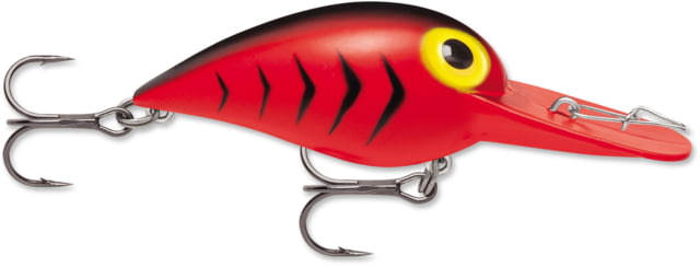 Storm Storm Original Wiggle Wart 05 Hard Bait Fluorescent Red / Black HB