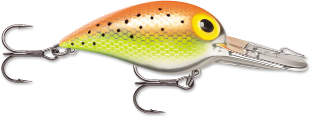 Storm Storm Original Wiggle Wart 05 Hard Bait Metallic Orange / Chartreuse Specks