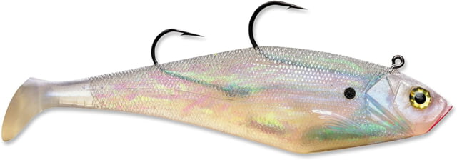Storm Storm WildEye Swim Shad 09 Soft Bait Pearl