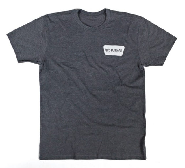 Stormr Wedge Logo T-Shirt Grey Large