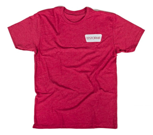 Stormr Wedge Logo T-Shirt Red 2XL
