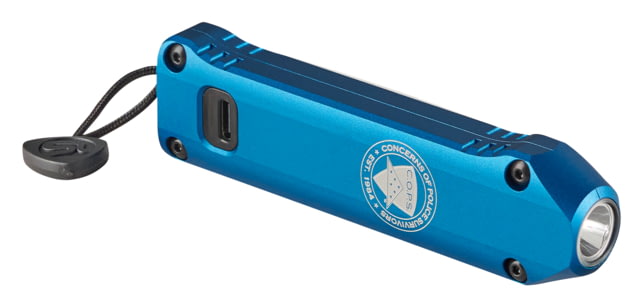Streamlight Streamlight C.O.P.S. Wedge XT Everyday Carry Lithium Polymer Cell 500 Lumens LED Flashlight Blue