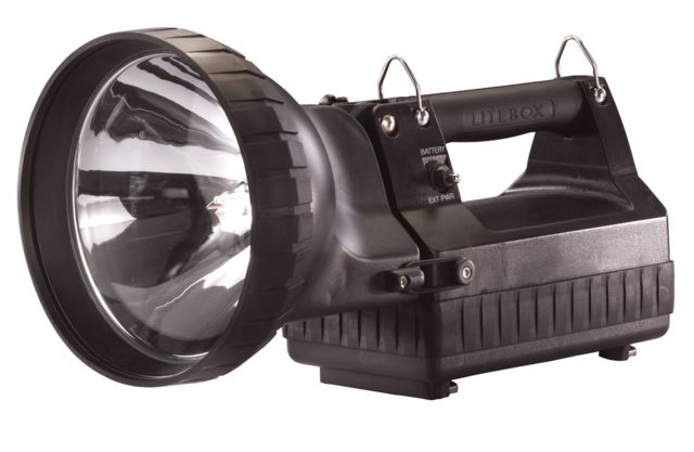 Streamlight H.I.D. LiteBox Searchlight - Rechargeable High Intensity Discharge Flashlight Lamp Only WITHOUT CHARGER Black