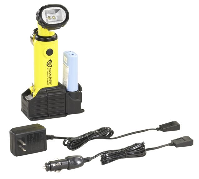 Streamlight Knucklehead Multi-Purpose Worklight 200 Lumen 120V AC Steady Charge Yellow