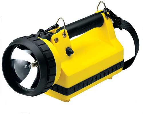 Streamlight LiteBox Flashlight w/ Standard AC/DC Charging System 400 Lumen 20 Watt Spot 240V Ac Charge Cord Yellow Yellow