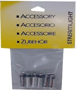 Streamlight Flashlight N Cell batteries (6 Energizer N Battery pack)