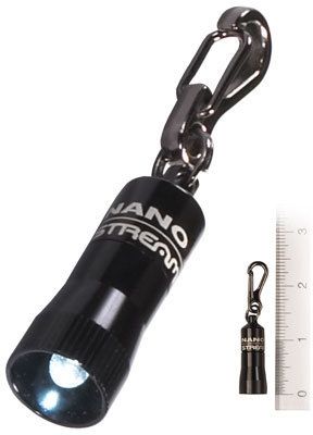 Streamlight Nano Light LED Keychain with White LED Black