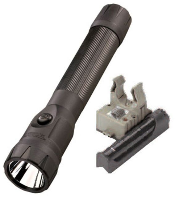 Streamlight PolyStinger DS LED Flashlight Black - DC Charger with Piggyback Fast Charge base
