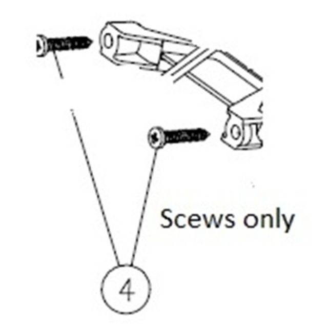 Streamlight Screw 10-16 X 1 Hi-Lo - Fire Vulcan LED