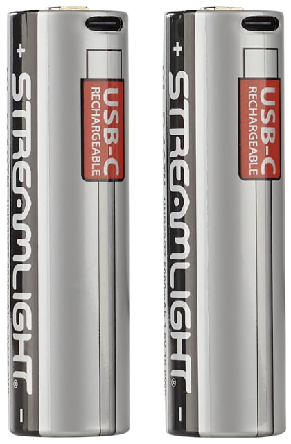 Streamlight SL-B48 USB Lithium Ion Battery - 2 Pack Silver
