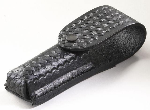 Streamlight Strion Series Leather Flashlight Pouch/Sheath - Basketweave Pattern