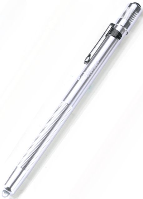 Streamlight Stylus Penlight Flashlight - Silver - White LED