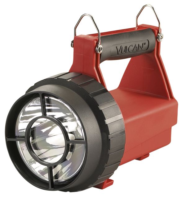 Streamlight Vulcan Led Lantern Atex Rated 180 Lumen White Led Vehicle Mount 44132 - Direct Wire 12V Dc Mounted Charge Rack Orange