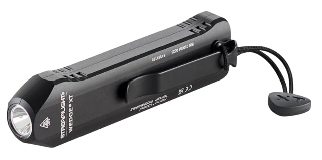 Streamlight Wedge XT LED Flashlight USB-C Rechargeable White 500 Lumens Black