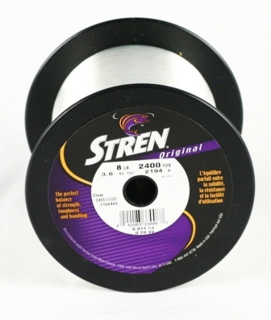 Stren Original Mono Bulk Spool 8lb 2400yd Clear