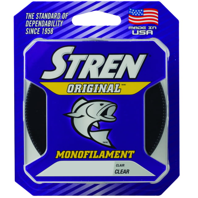 Stren Original Mono Pony Spool 10lb 100yd Pony Spool Clr/Blu Fluorescent