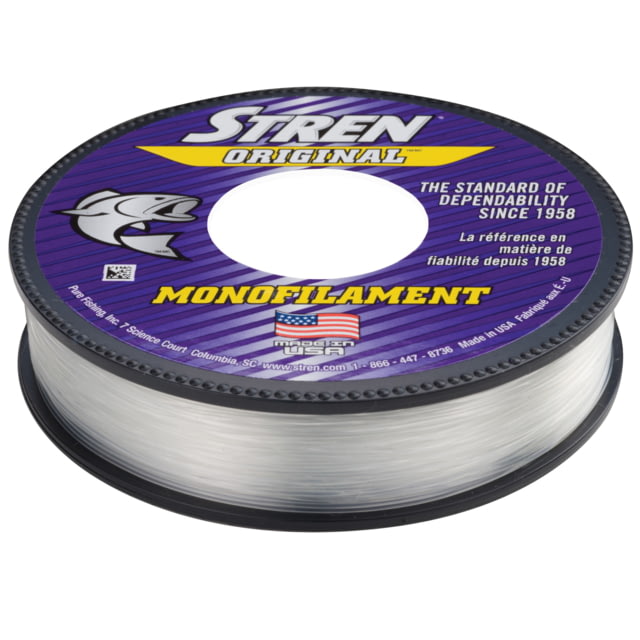 Stren Original Mono Pony Spool 6lb 100yd Pony Spool Clr/Blu Fluorescent