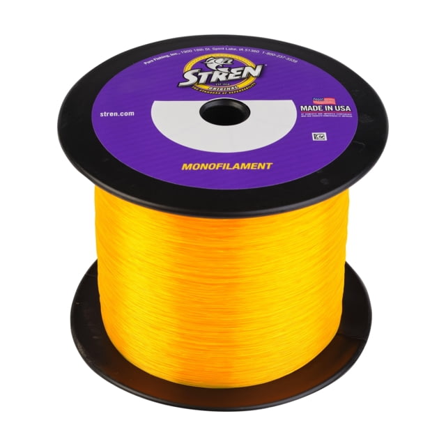 Stren Original Monofilament Line 0.008in/0.20mm 4lb/1.8kg 2400yd/2194m Hi-Vis Gold