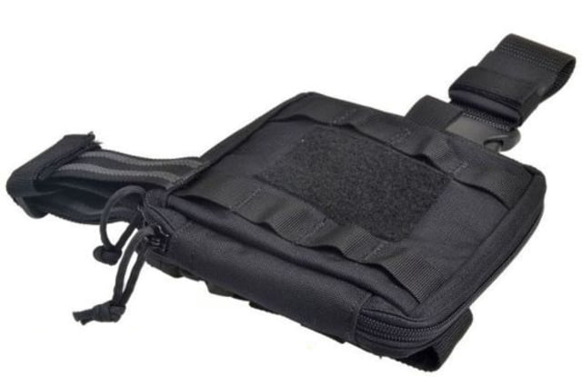 Strike Industries Ricci Compact Leg Medical Pouch Black One Size