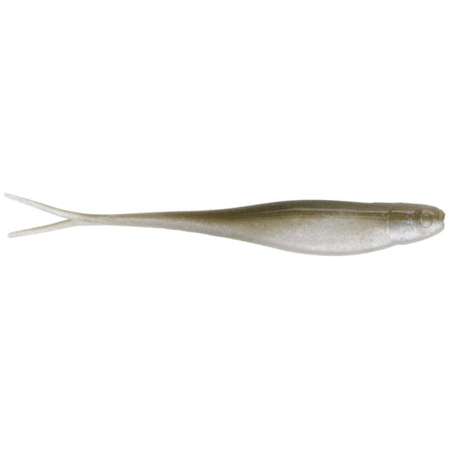 Strike King 3X Z-Too Soft Jerkbait Soft Plastic Jerkbait Fishing Lure Arkansas Shiner 5in 4-Pack