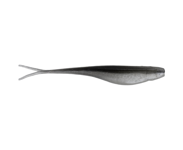 Strike King Strike King 3X Z-Too Softbait 4 pack 7in Gray Glimmer Pearl Belly