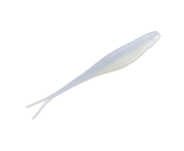 Strike King Strike King 3X Z-Too Softbait 4 pack 7in Pearl Blue Glimmer Back