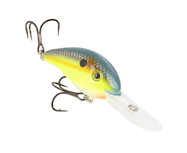 Strike King 3XD Elite Crankbaits Chartreuse Sexy Shad 2.0 7/16oz
