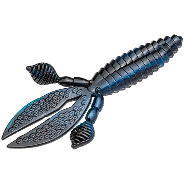 Strike King 4in Rodent Black Blue Swirl 4in