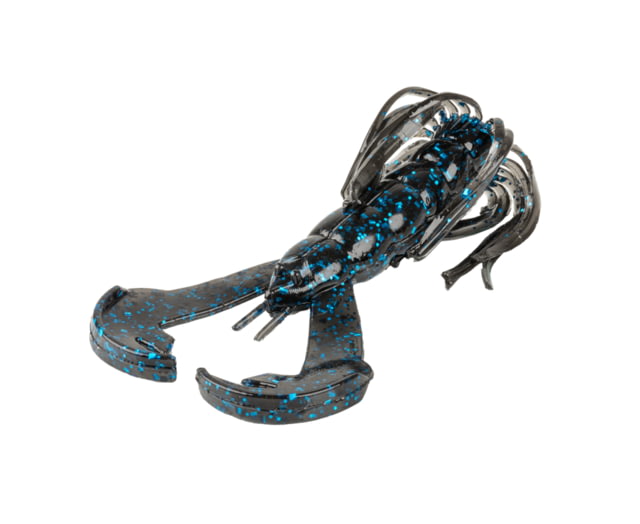 Strike King Baby Luau Craw Black and Blue 3in