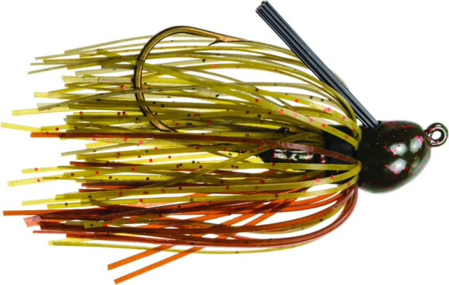 Strike King Bitsy Bug Mini Jig Fishing Lure Casting Jig Green Pumpkin 3/16oz