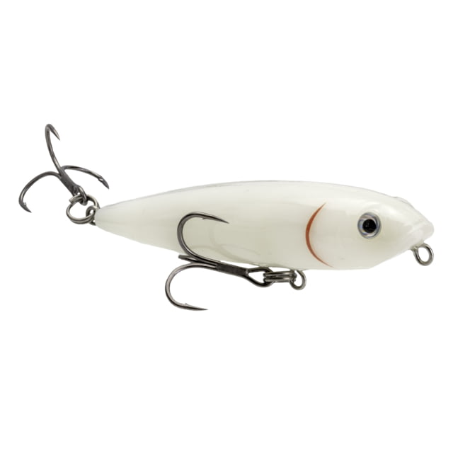 Strike King Bitsy Dawg Topwater Fishing Lure Walking Bait 2-3/4in 3/16oz SZ 6 Treble Hooks Bone