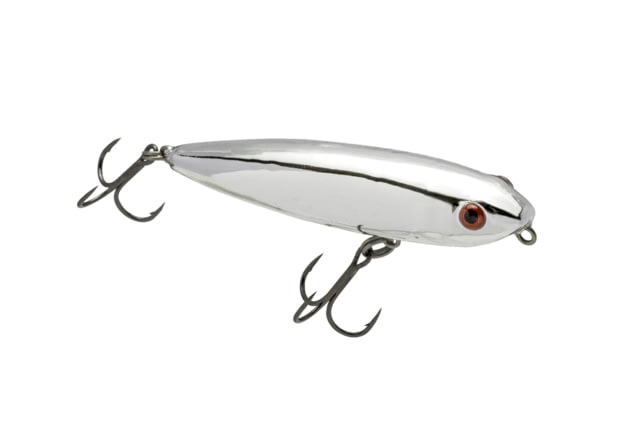 Strike King Bitsy Dawg Topwater Fishing Lure Walking Bait 2-3/4in 3/16oz SZ 6 Treble Hooks Carolina Chrome