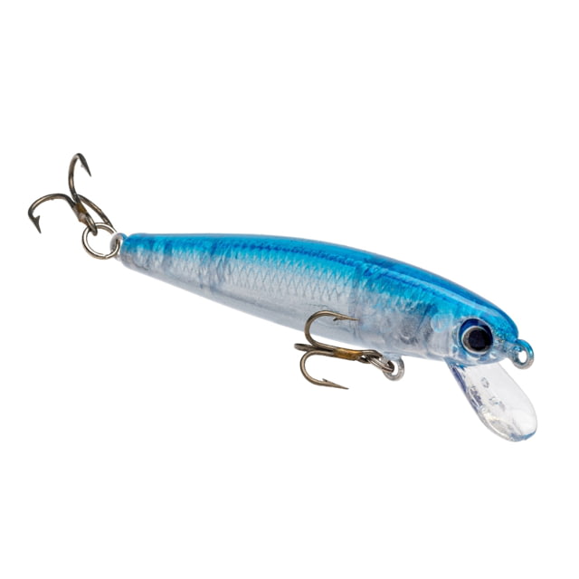 Strike King Bitsy Jerkbait Fishing Lure Slow Sinking Minnow Profile Hard Bait 1/8oz SZ 10 Treble Hooks Pro Blue