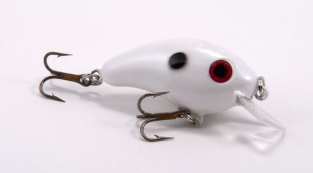 Strike King Strike King Bitsy Pond Minnow Fishing Lure Shallow Diving Crankbait Ghost 1/8oz