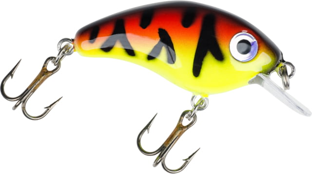 Strike King Strike King Bitsy Pond Minnow Fishing Lure Shallow Diving Crankbait Green Tomato 1/8oz