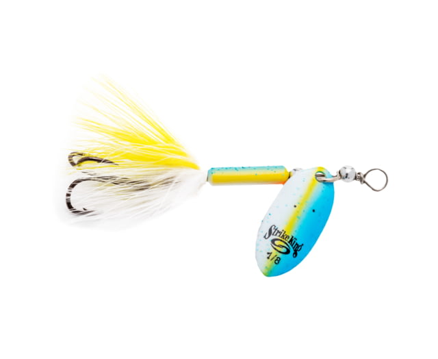 Strike King Strike King Bitsy Spinner Fishing Lure In-Line Spinner 1/16oz SZ 10 Hook Painted Blade Sexy Shad