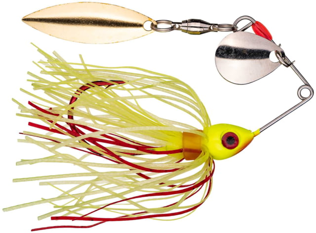 Strike King Bleeding Bait Mini-King Fishing Lure Spinnerbait Bleeding Chartreuse 1/8oz