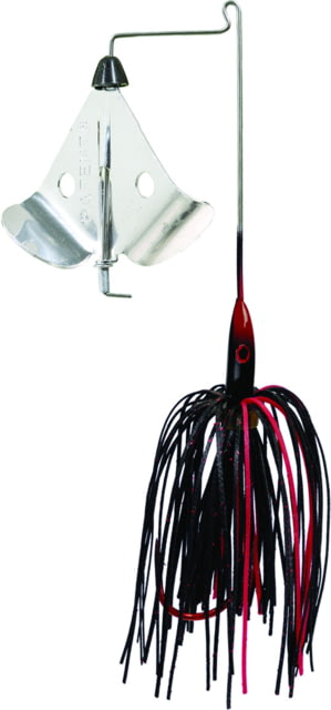 Strike King Bleeding Elite Buzzbait Fishing Lure Buzzbait Black Chartreuse 3/8oz
