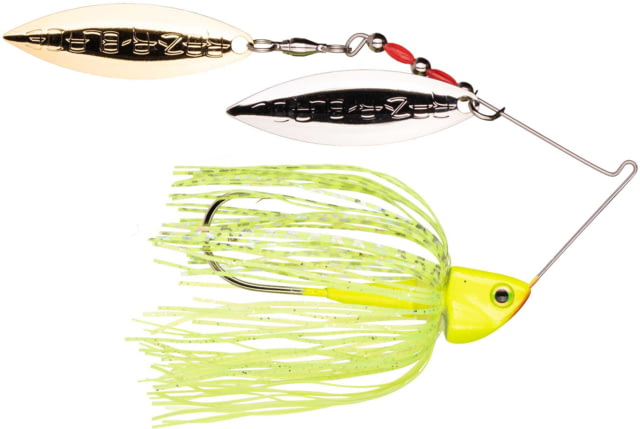 Strike King Strike King Burner Spinnerbait Fishing Lure Super Chartreuse 3/8oz