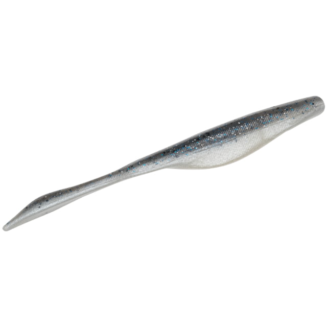 Strike King KVD Perfect Plastics Caffeine Shad Soft Plastic Jerkbait Fishing Lure Smokey Shad 5in 8-Pack