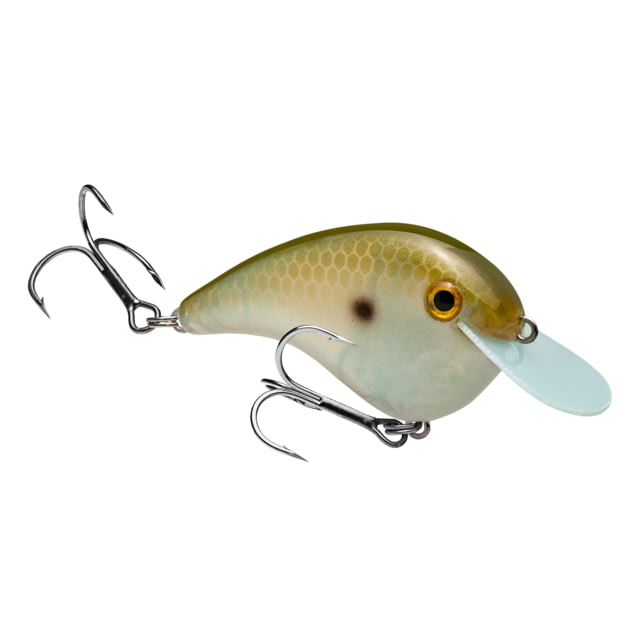Strike King Chick Magnet Fishing Lure Flatside Crankbait Green Gizzard Shad 7/16oz