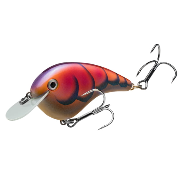 Strike King Chick Magnet Jr Fishing Lure Flatside Crankbait Blue Rock Craw 1/4oz