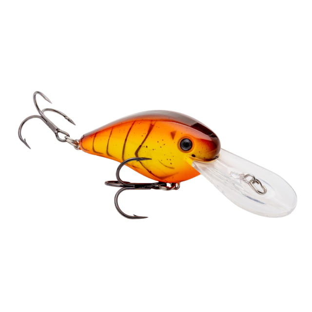 Strike King Gravel Dawg 10 Fishing Lure Medium-Diving Crankbait Wide Wobbling 10ft Diving Depth 1/2oz SZ 4 Short Shank Treble Hooks Chart Spring Craw
