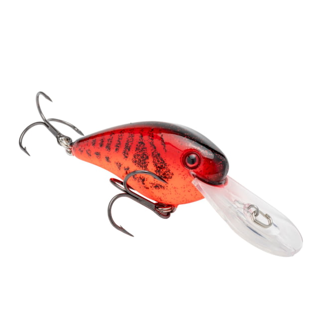 Strike King Gravel Dawg 10 Fishing Lure Medium-Diving Crankbait Wide Wobbling 10ft Diving Depth 1/2oz SZ 4 Short Shank Treble Hooks Chili Craw