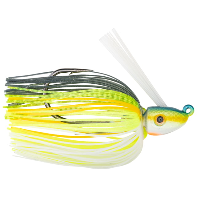 Strike King Hack Attack Heavy Cover Swim Jig Chartreuse Sexy Shad 1/2 oz